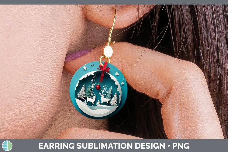 Sublimation Earring Designs Image 19