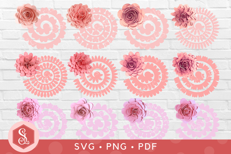 Paper Rose SVGs