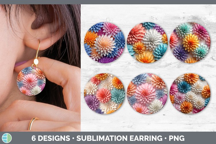 Sublimation Earring Designs Image 15