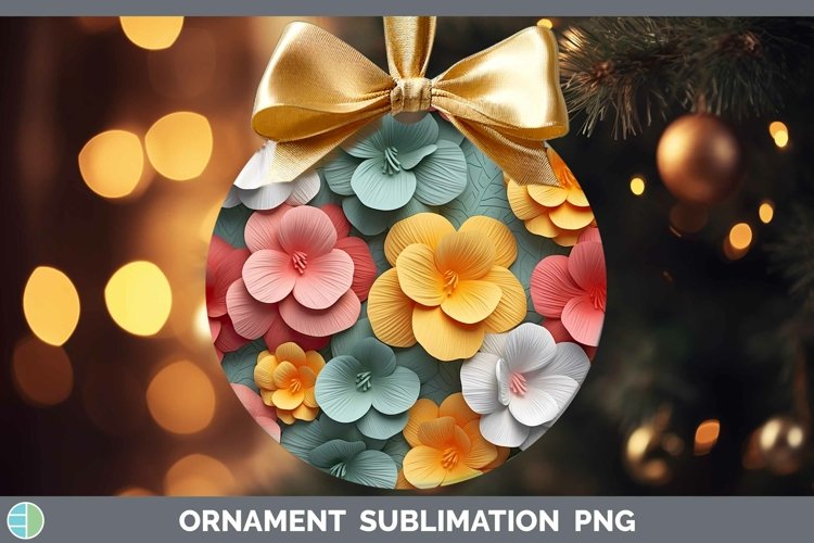 Gorgeous3D Paper Flowers Ornament design.