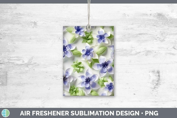 Gorgeous3D Paper Flowers Air Freshener design.