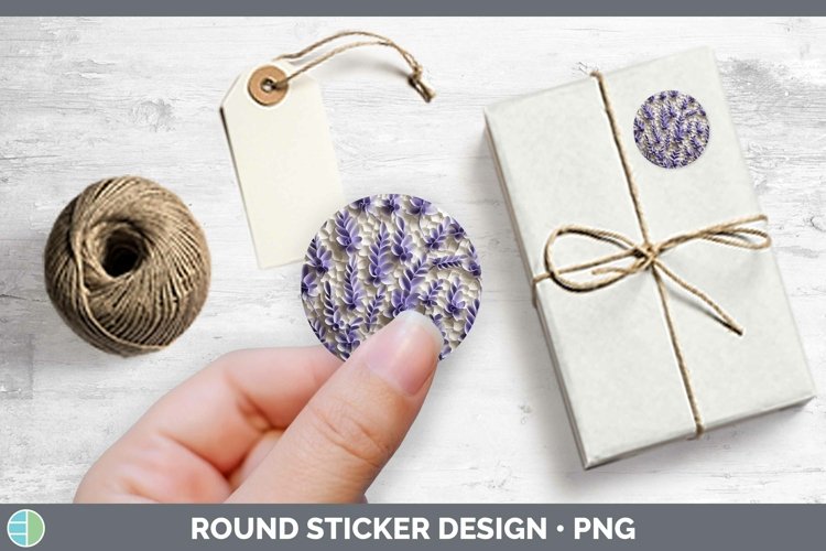 Gorgeous3D Paper Flowers Stickers design.