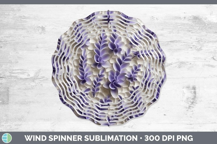 Gorgeous3D Paper Flowers Wind Spinner design.