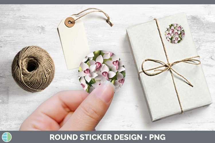 Orchid Clipart Image 17