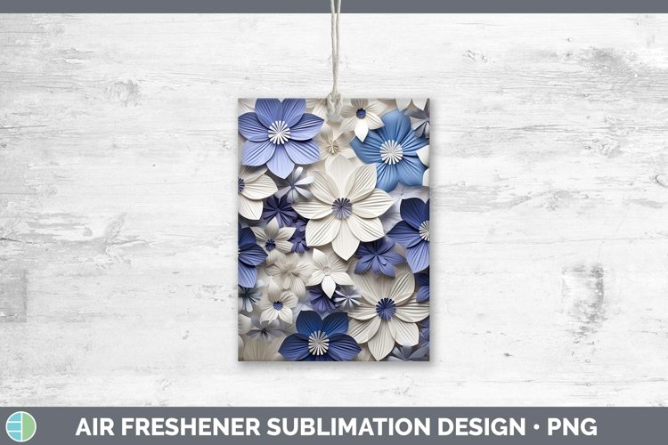 Gorgeous3D Paper Flowers Air Freshener design.