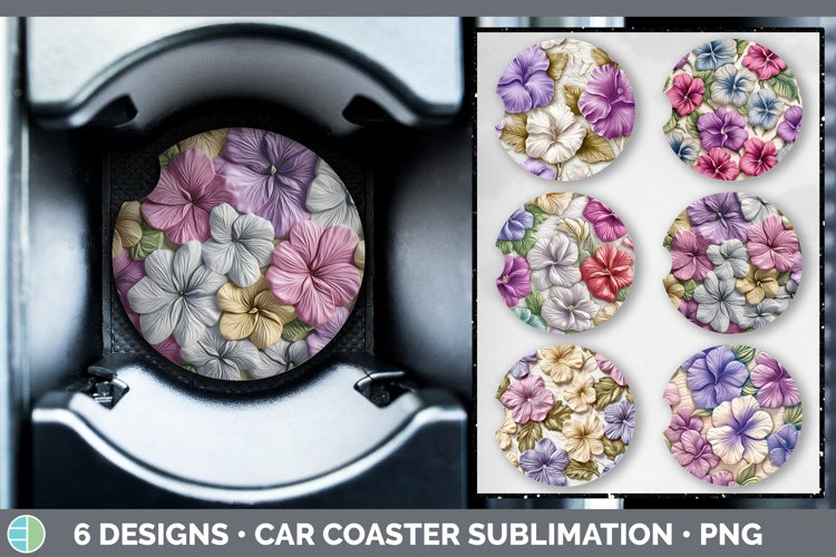 Car Coaster Sublimation Designs Image 23