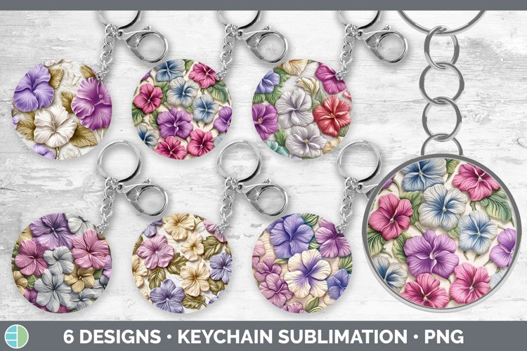 Keychain Sublimation Designs Image 6