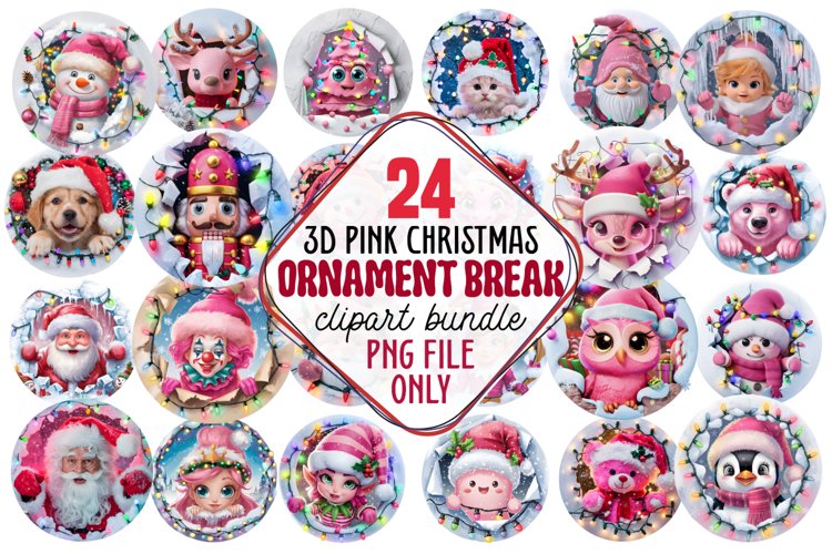 Christmas Ornament Clipart Image 10