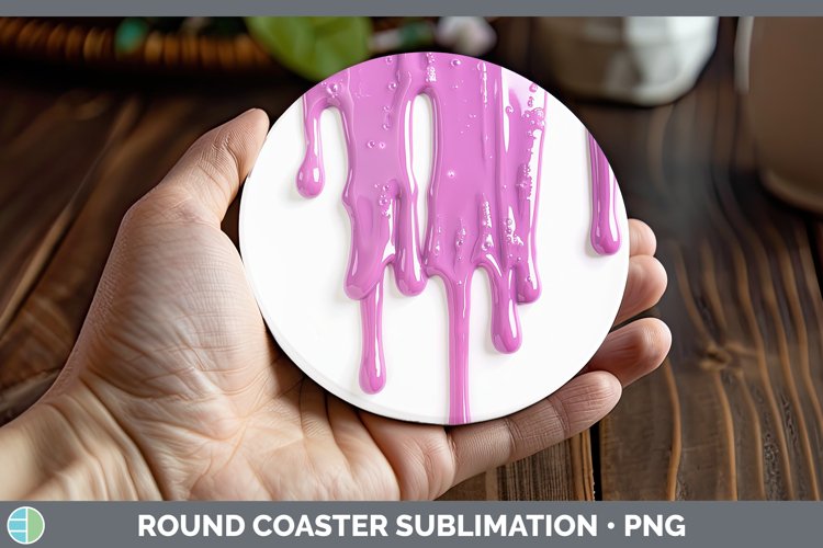 Gorgeous3D Round Coaster design.