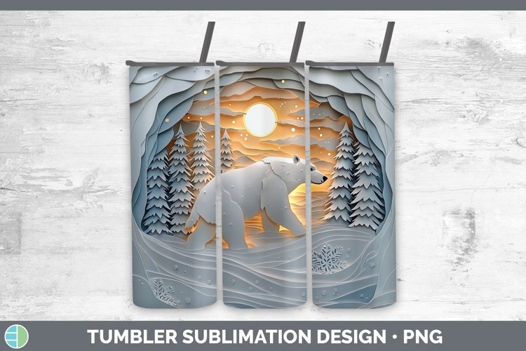 Polar Bear Clipart Image 2