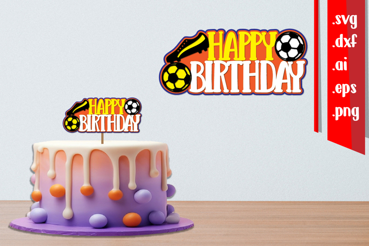 3D Birthday Layered Papercut | Birthday Cake Topper