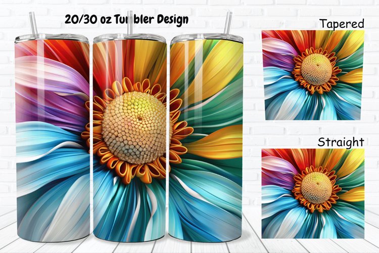 Rainbow Tumbler Wrap Image 15