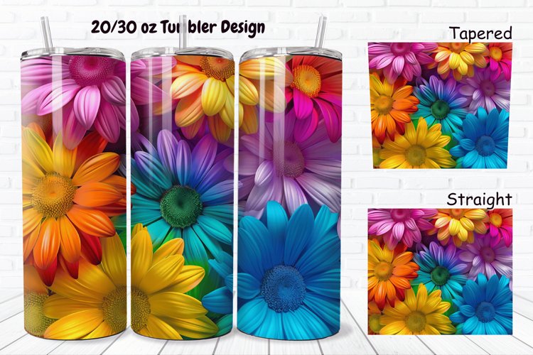 Rainbow Tumbler Wrap Image 5