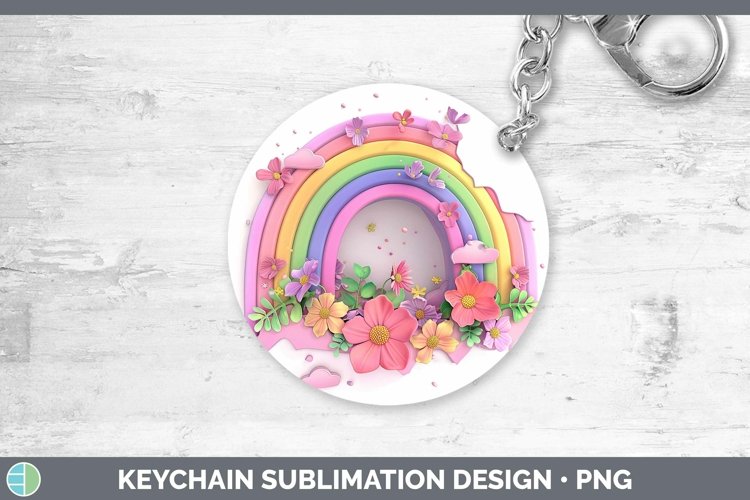 Keychain Sublimation Designs Image 3