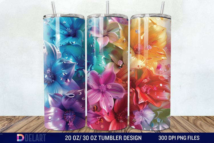 Rainbow Tumbler Wrap Image 13