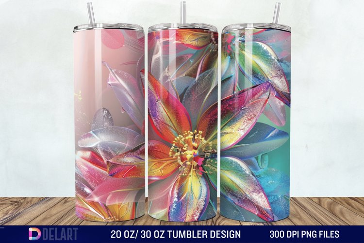 Rainbow Tumbler Wrap Image 16