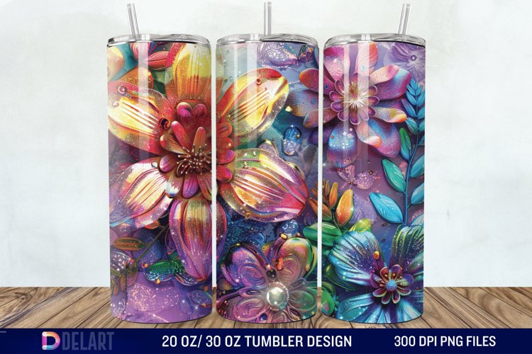 Rainbow Tumbler Wrap Image 4