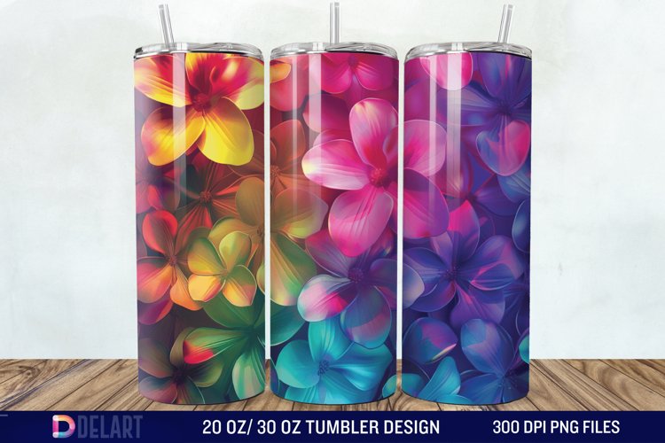 Rainbow Tumbler Wrap Image 7