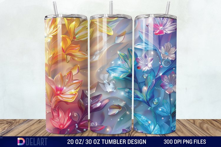 Rainbow Tumbler Wrap Image 7