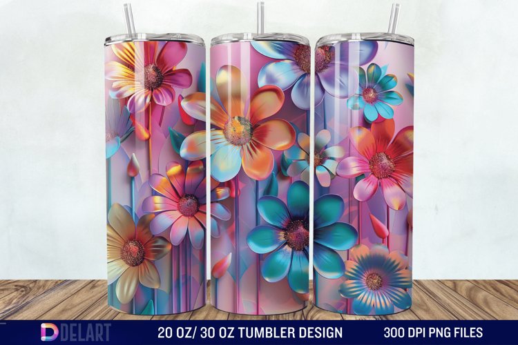 Rainbow Tumbler Wrap Image 3