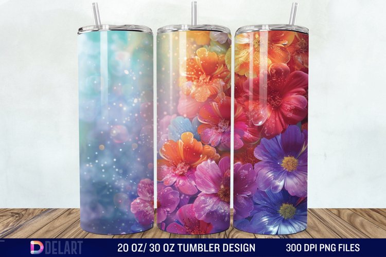 Rainbow Tumbler Wrap Image 5