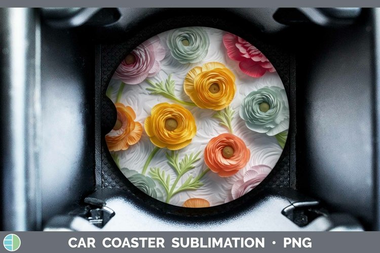 Car Coaster Sublimation Designs Image 7