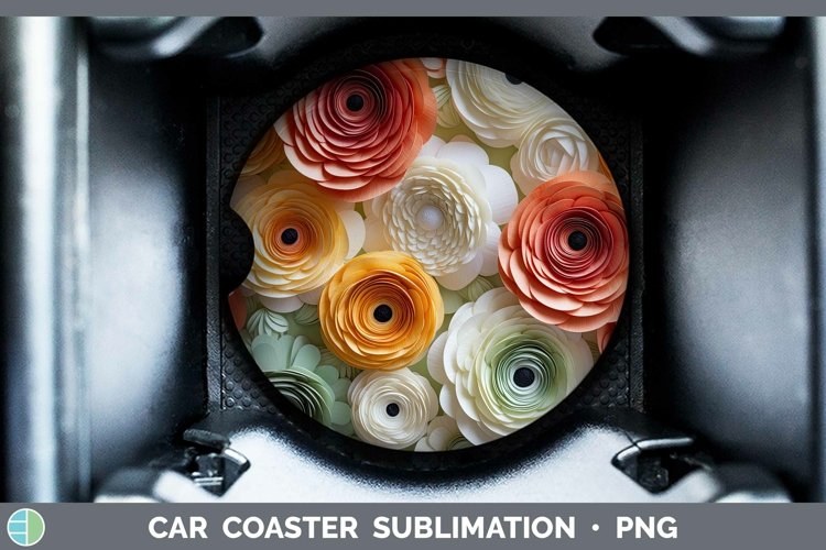 Car Coaster Sublimation Designs Image 5
