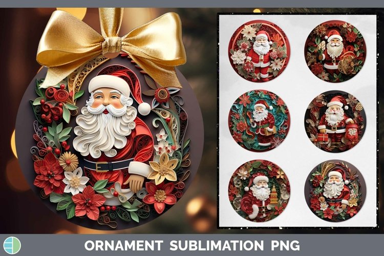 Christmas Ornament Clipart Image 13