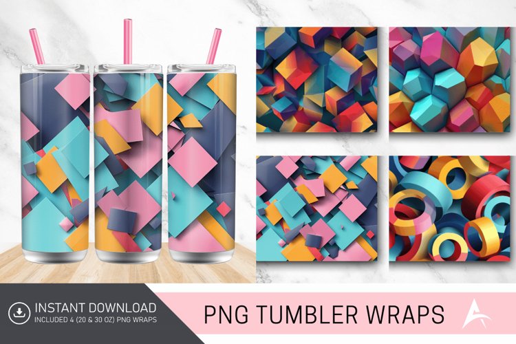3d Sublimation Tumbler Designs