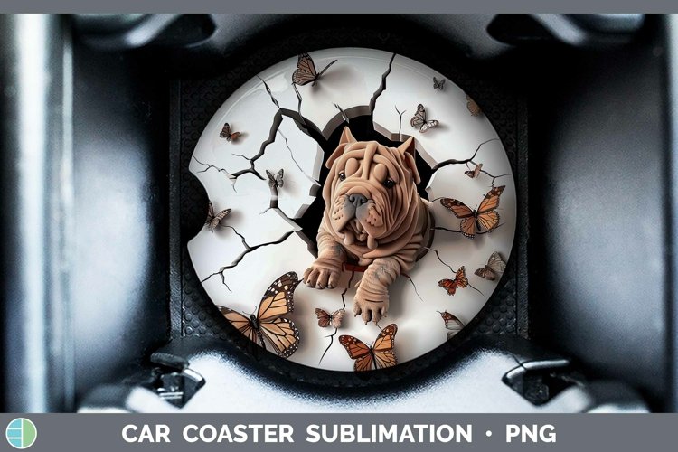 Car Coaster Sublimation Designs Image 15
