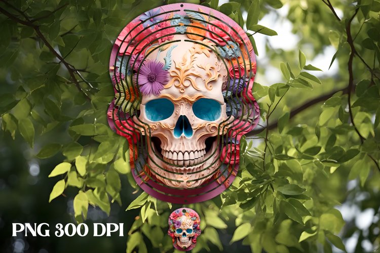 Sugar Skulls Clipart Image 3