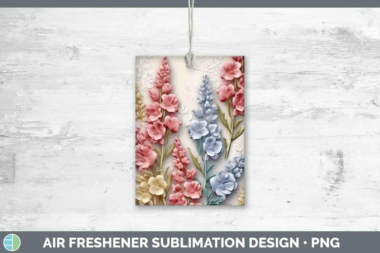 3D Snapdragon Air Freshener | Sublimation Car Freshener Desi