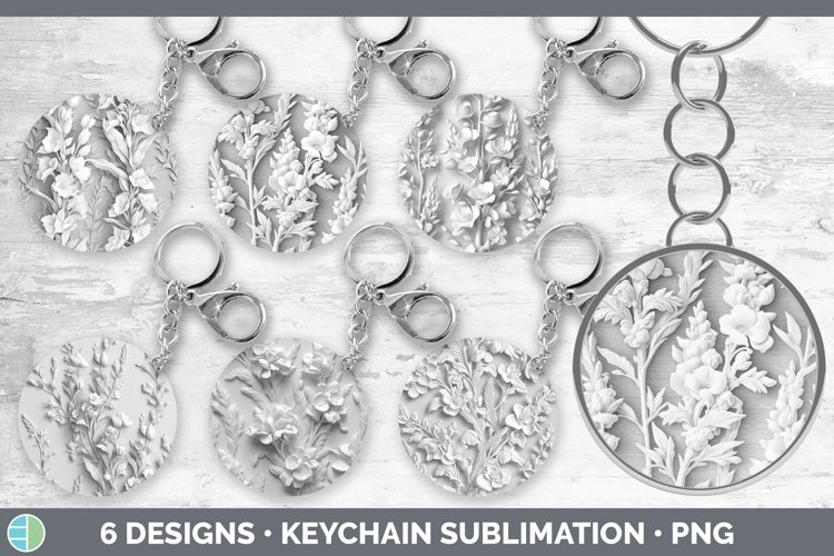 Keychain Sublimation Designs Image 2