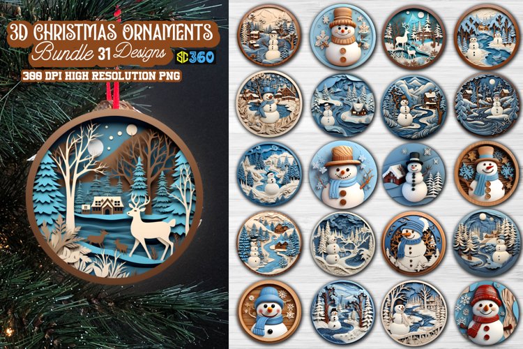 Christmas Ornament Clipart Image 10
