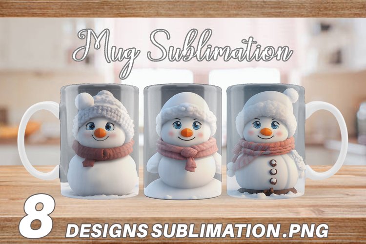 Snowman Sublimation Image 10