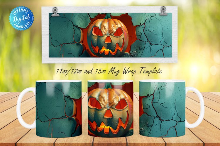 12 Oz Mug Sublimation Template Image 2