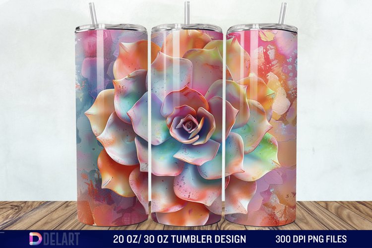 Watercolor Succulent Clipart Image 24