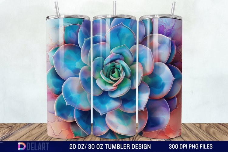 Watercolor Succulent Clipart Image 22