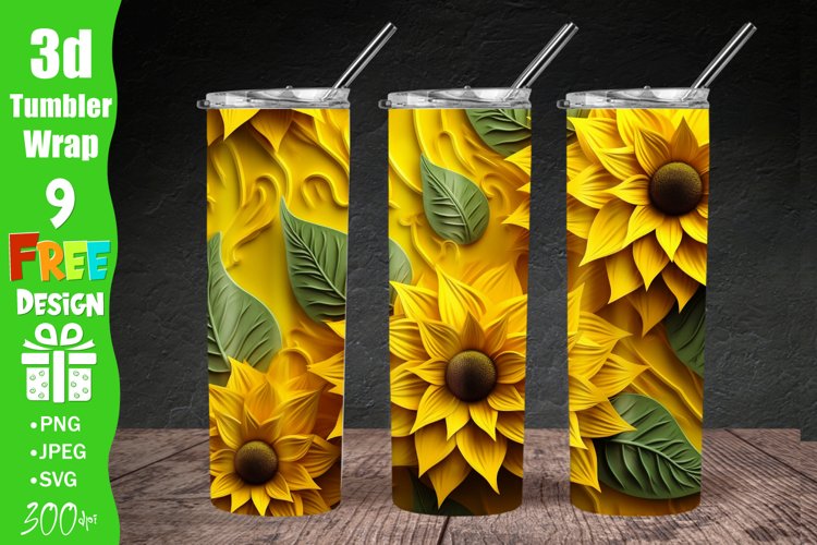 20 Oz Sublimation Tumbler Wrap Image 13