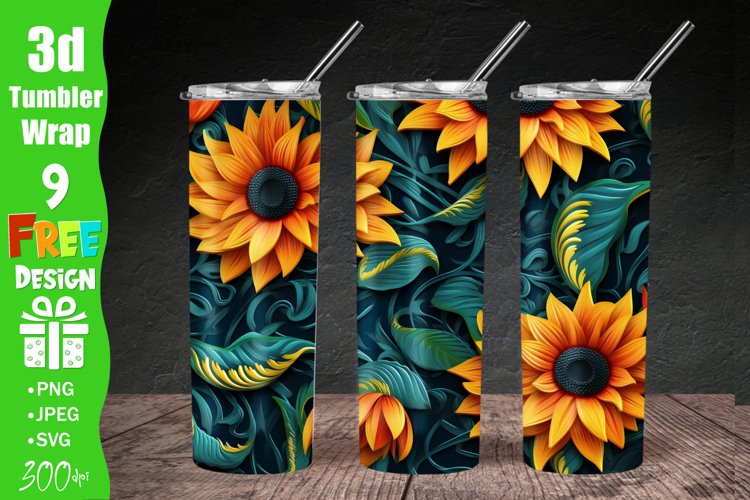 20 Oz Sublimation Tumbler Wrap Image 8