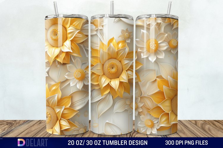 Sunflower Tumbler Wrap