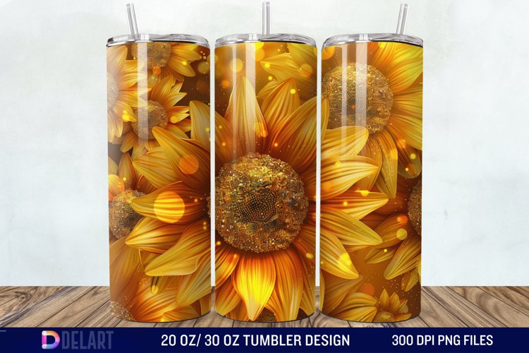 Sunflower Tumbler Wrap