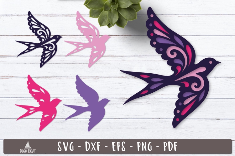 Layered Flower Svg Image 16