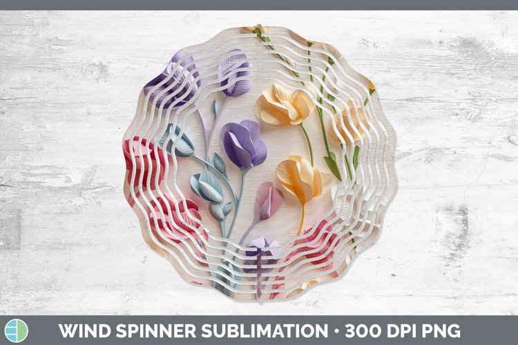 Gorgeous3D Wind Spinner design.