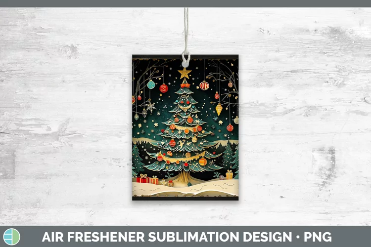 3D Tree Air Freshener Sublimation Car Freshener Designs