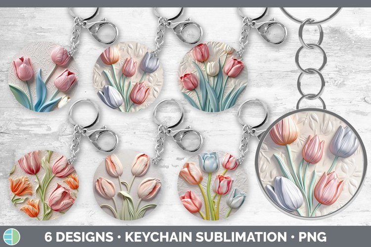Keychain Sublimation Designs Image 7