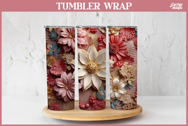 3d Tumbler Wrap | 3d Tumbler Sublimation Wrap