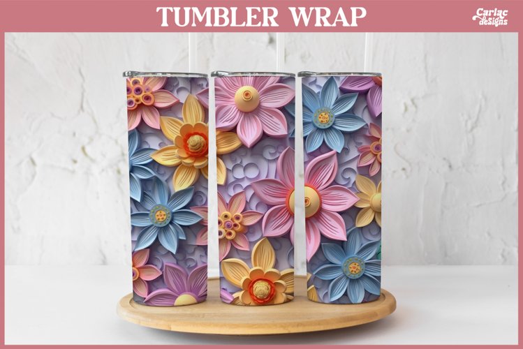 3d Tumbler Wrap | 3d Tumbler Sublimation Wrap
