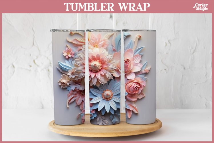 3d Tumbler Wrap | 3d Tumbler Sublimation Wrap
