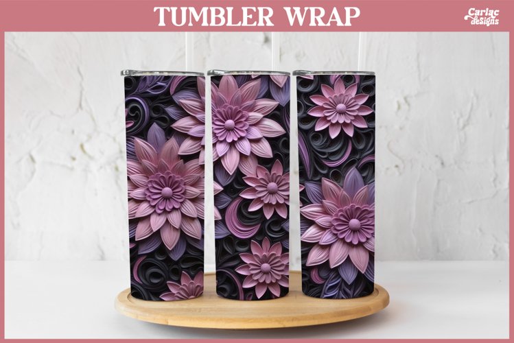 3d Tumbler Wrap | 3d Tumbler Sublimation Wrap